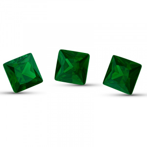 Фианит Принцесса 12.0*12.0 Зеленый