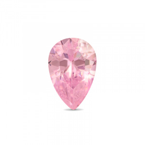 Фианит Груша 5.0*3.0 Розовый