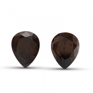 Фианит Груша 9.0*7.0 Коричневый№29