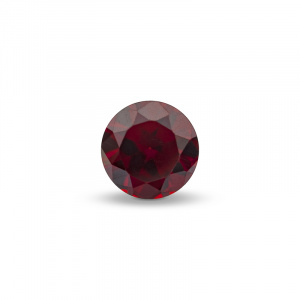 Фианит Круг 2.0 Гранат