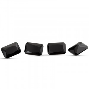 Фианит Октагон 12.0*10.0 Черный