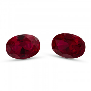 Корунд Овал 6.0*4.0 Рубин№8
