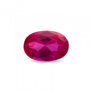 Корунд Овал 12.0*10.0 Рубин№5