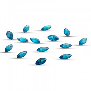 Фианит Маркиз 12.0*6.0 Аквамарин