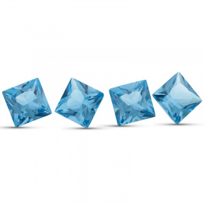 Нано Принцесса 2.5*2.5 Голубой