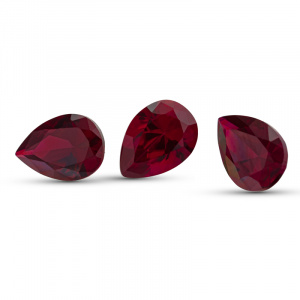 Корунд Груша 6.0*4.0 Рубин№8
