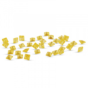 Фианит Принцесса 3.0*3.0 ЗолотойСветлый