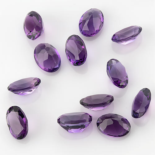 Аметист Темный Овал 5.0*3.0